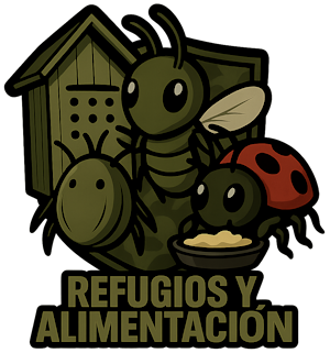 Refugios y almentación lucha biológica